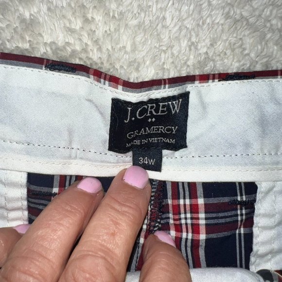 J. Crew Gramercy Plaid Shorts 34W - Picture 2 of 3